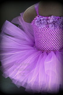 Charlotte Single Colour Tutu Dress