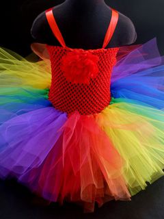 Rainbow Tutu Dress