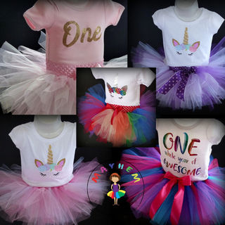 Mayhem Tutu + onesie or tshirt Birthday Outfit