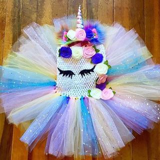 Unicorn Sparkle Tutu Dress