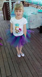 Mayhem Creations Waterfall Fairy tutu skirt