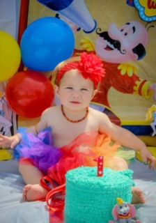 Rainbow birthday girl