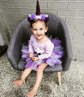 Purple Unicorn tutu skirt