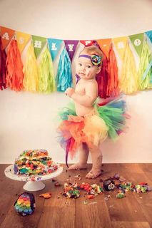 Mayhem Creations Rainbow Tutu cash smash