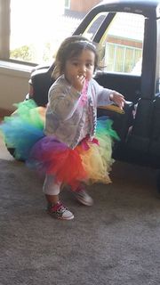 Mayhem Creations Rainbow Tutu
