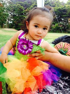 Mayhem Creations Rainbow Tutu Dress