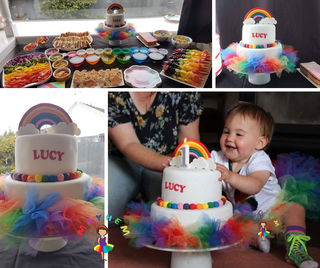 Mayhem Rainbow Tutu Party 