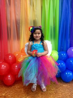 Mayhem Creations Rainbow Princess tutu