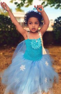 Mayhem Winter Wonderland blue tutu dress
