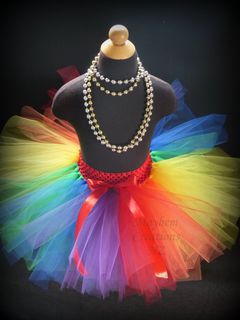 Mayhem Creations NZ Rainbow Tutu