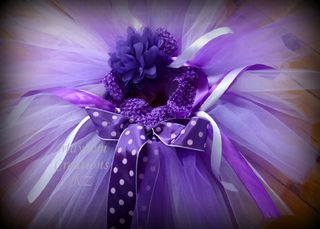 Mayhem Creations Purple Pizzaz Tutu Skirt