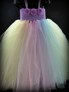 Mayhem Creations Pastel Rainbow Tutu