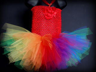 Mayhem Creations Rainbow Tutu