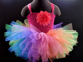 Mayhem Rainbow tutu dress