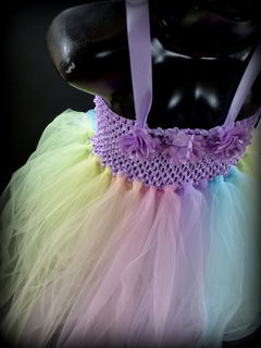 Mayhem Pastel Princess Rainbow Tutu Dress