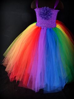 Mayhem Rainbow Princess tutu dress