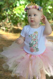 Birthday tutu set