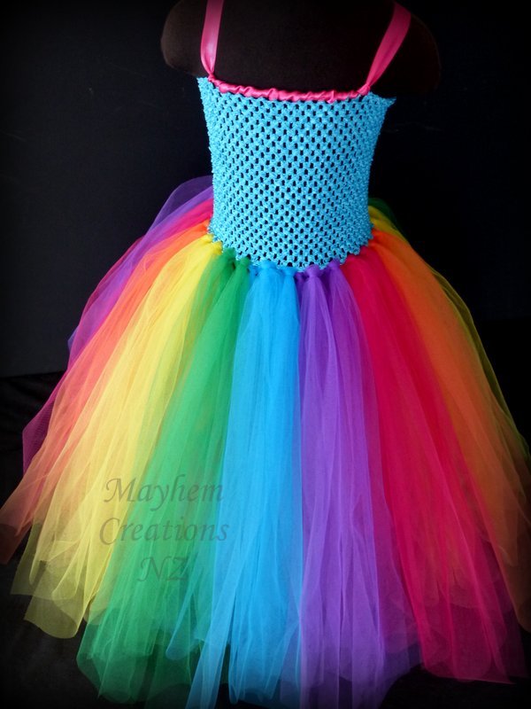 colorful tutu dress